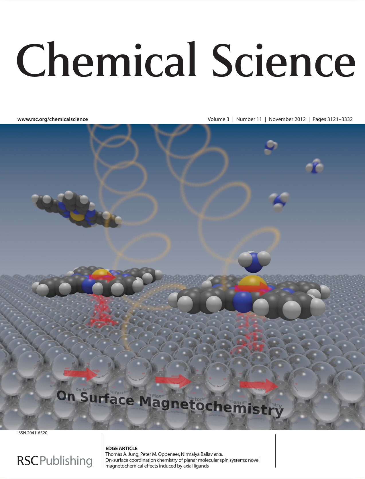 Chemical Science 2012 Cover