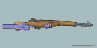 M1 Rifle, First Person