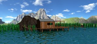 Raytraced Island